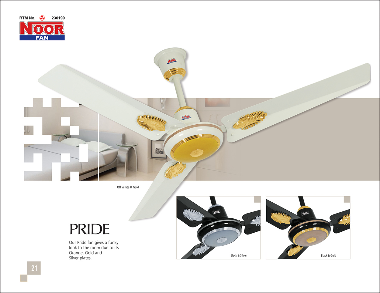 26 Pride Copper Fan - Image 1